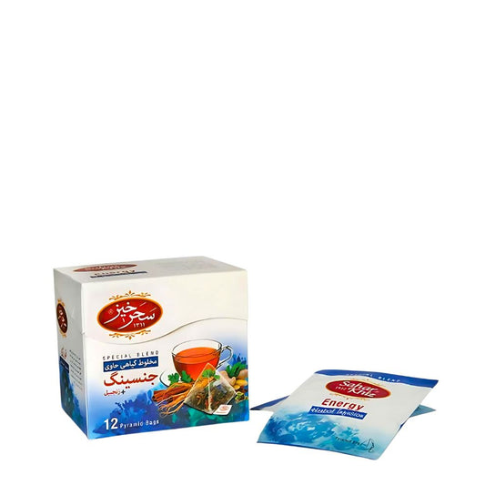 Saharkhiz | Ginseng /Ginger Infusion – (12CT)
