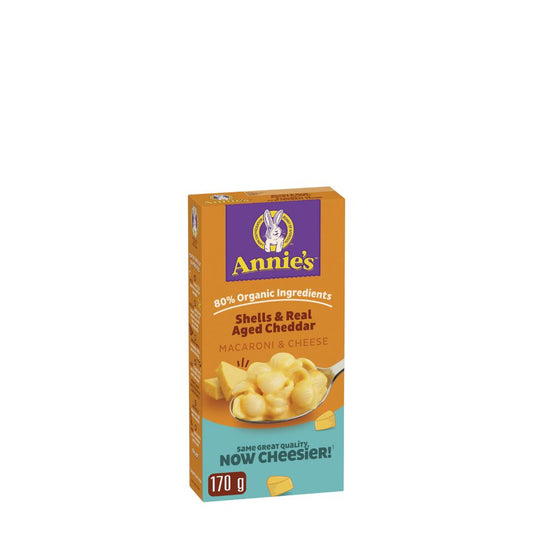 Annie's | Mac & Cheese Shells & Real Aged Cheddar – (170Gr)