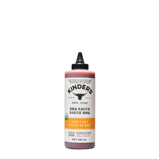 Kinders | honey hot bbq sauce – (598ML)