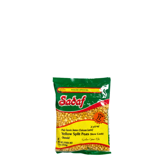 Sadaf | Yellow Split Pea – (454Gr)