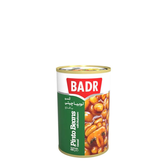 Badr | Pinto Bean with Mushroom can – (430Gr)