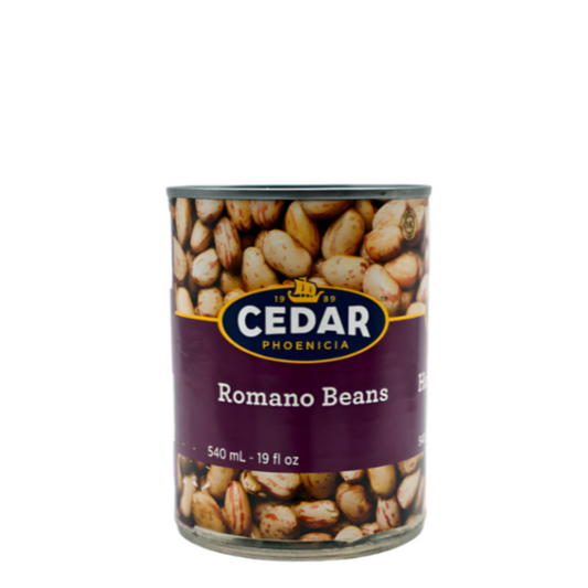 Cedar | Romano Beans – (19 oz)